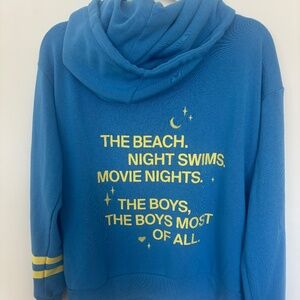 PJ Salvage x The Summer I Turned Pretty Hoodie • Turquoise + Yellow • M